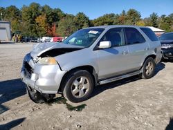 Salvage cars for sale at Mendon, MA auction: 2005 Acura MDX