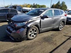 Salvage cars for sale at Denver, CO auction: 2018 Honda CR-V EXL