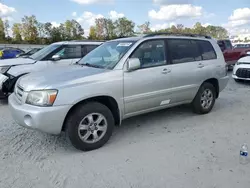 Flood-damaged cars for sale at auction: 2007 Toyota Highlander Sport