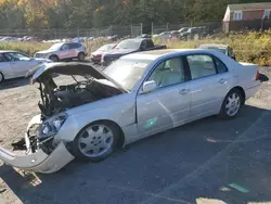 Salvage cars for sale at Baltimore, MD auction: 2002 Lexus LS 430