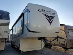 Salvage trucks for sale at Gastonia, NC auction: 2020 Cedar Creek 5th Wheel