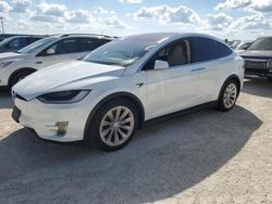 Flood-damaged cars for sale at auction: 2018 Tesla Model X