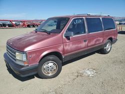 Plymouth Grand Voyager le salvage cars for sale: 1990 Plymouth Grand Voyager LE