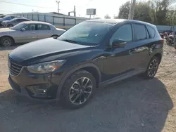 Salvage cars for sale at Oklahoma City, OK auction: 2016 Mazda CX-5 GT