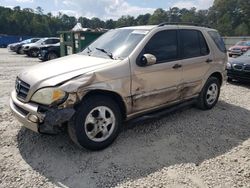 Mercedes-Benz ml 320 Vehiculos salvage en venta: 2002 Mercedes-Benz ML 320