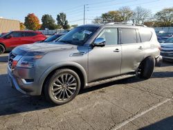 Salvage cars for sale at Moraine, OH auction: 2023 Nissan Armada Platinum