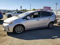 Toyota salvage cars for sale: 2016 Toyota Prius V