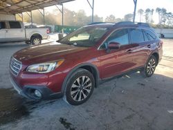 Salvage cars for sale at Cartersville, GA auction: 2016 Subaru Outback 2.5I Limited