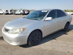 Salvage cars for sale at Fresno, CA auction: 2005 Toyota Camry LE