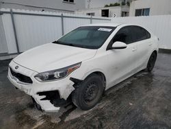 KIA salvage cars for sale: 2021 KIA Forte FE