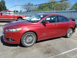 Salvage cars for sale at Moraine, OH auction: 2014 Ford Fusion Titanium HEV