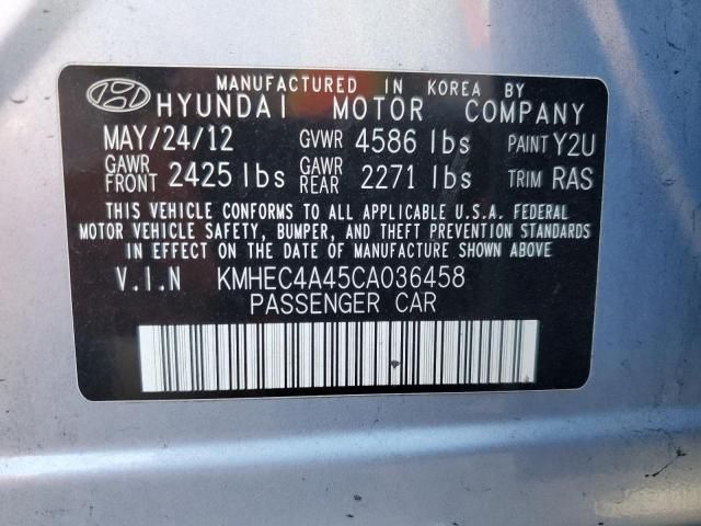 2012 Hyundai Sonata Hybrid