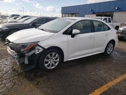 Toyota Corolla le salvage cars for sale: 2021 Toyota Corolla LE