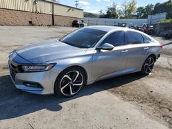 Salvage cars for sale at Marlboro, NY auction: 2018 Honda Accord Sport