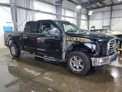 Salvage cars for sale at Ham Lake, MN auction: 2015 Ford F150 Supercrew