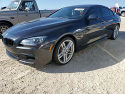 Salvage cars for sale at Arcadia, FL auction: 2015 BMW 650 I Gran Coupe