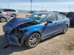 Salvage cars for sale at Greenwood, NE auction: 2017 Ford Fusion SE