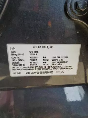 2024 Tesla Model Y