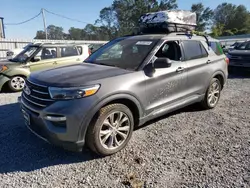 Salvage cars for sale at Gastonia, NC auction: 2021 Ford Explorer XLT