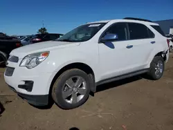 Salvage cars for sale at Woodhaven, MI auction: 2015 Chevrolet Equinox LT