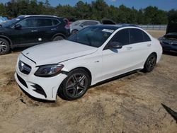 Salvage cars for sale from Copart Midway, FL: 2020 Mercedes-Benz C 43 AMG