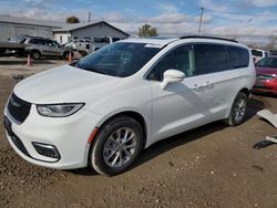 Salvage cars for sale at Pekin, IL auction: 2022 Chrysler Pacifica Touring L