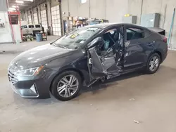 Salvage cars for sale at Blaine, MN auction: 2020 Hyundai Elantra SEL