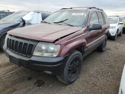 Jeep salvage cars for sale: 2000 Jeep Grand Cherokee Limited