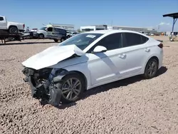 Salvage cars for sale at Phoenix, AZ auction: 2018 Hyundai Elantra SEL