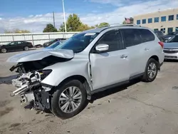 Nissan Vehiculos salvage en venta: 2019 Nissan Pathfinder S