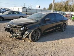 Salvage cars for sale at Oklahoma City, OK auction: 2016 Chrysler 200 S