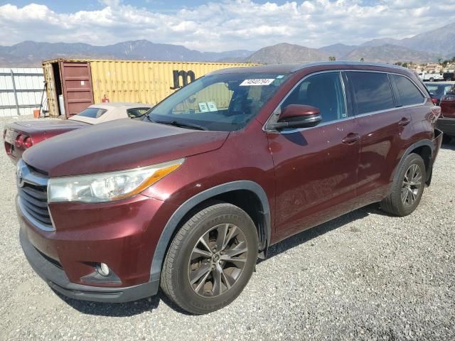 2016 Toyota Highlander XLE