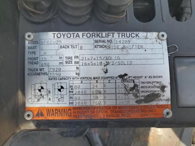 2007 Toyota Forklift