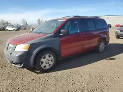 Salvage cars for sale at Rocky View County, AB auction: 2009 Dodge Grand Caravan SE