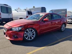 Mazda salvage cars for sale: 2015 Mazda 6 Touring