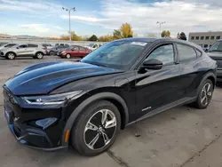 Salvage cars for sale at Littleton, CO auction: 2021 Ford Mustang MACH-E Select