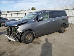 Salvage cars for sale from Copart Bakersfield, CA: 2015 Nissan Quest S