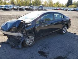 Honda Civic Vehiculos salvage en venta: 2013 Honda Civic LX