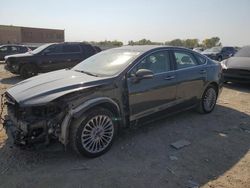 2015 Ford Fusion Titanium en venta en Kansas City, KS