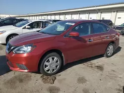 Salvage cars for sale at Louisville, KY auction: 2016 Nissan Sentra S