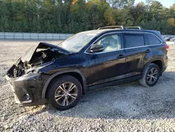 Carros salvage sin ofertas aún a la venta en subasta: 2019 Toyota Highlander LE