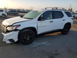 Salvage cars for sale at Rancho Cucamonga, CA auction: 2019 Chevrolet Traverse Premier