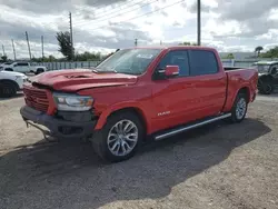 Salvage cars for sale from Copart Miami, FL: 2021 Dodge 1500 Laramie