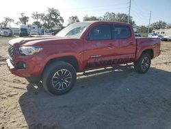 Salvage cars for sale at Riverview, FL auction: 2020 Toyota Tacoma Double Cab