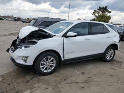 Salvage cars for sale from Copart Woodhaven, MI: 2020 Chevrolet Equinox LT