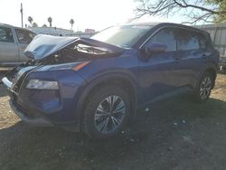 Salvage cars for sale at Mercedes, TX auction: 2021 Nissan Rogue SV