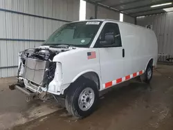 Salvage trucks for sale at Brighton, CO auction: 2023 GMC Savana G2500