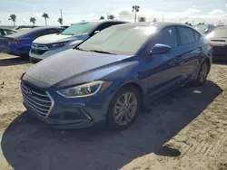 Flood-damaged cars for sale at auction: 2017 Hyundai Elantra SE