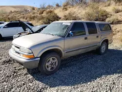 Salvage trucks for sale at Reno, NV auction: 2002 Chevrolet S Truck S10