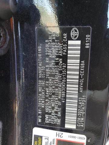 2011 Toyota Camry Hybrid